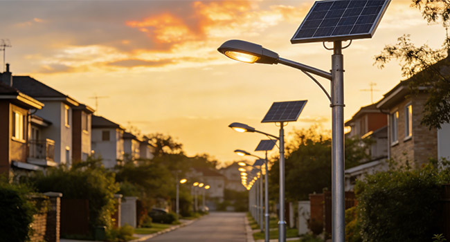 solar street lights